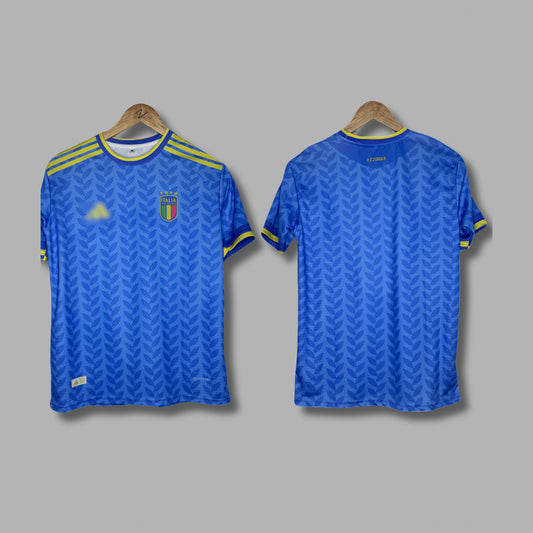Italy 2026 World Cup 2026 Home Kit Plain Half Sleeve - Jersey Kada
