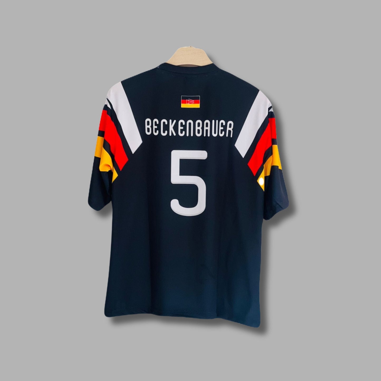 Germany 1996 Away jersey Five sleeve Beckenbauer P2 - Jersey Kada