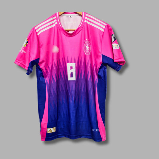 Germany 2024 kroos Away Pink kit Half sleeve Sublimation-P94  |Jersey kada