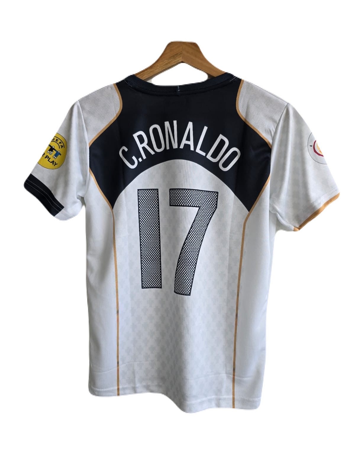 Portugal 2006 Away Ronaldo Half Sleeve Embroidery Jersey -  Ms Retro Store