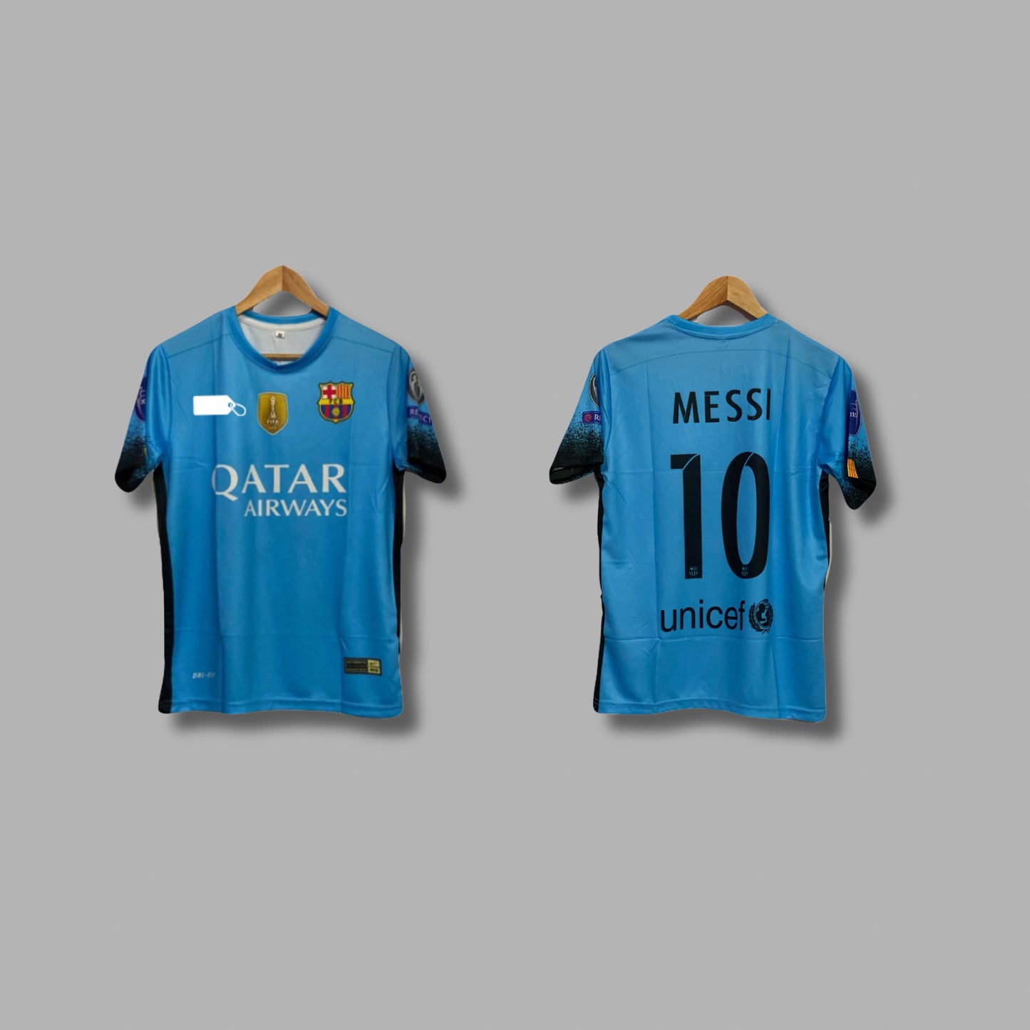 Messi barcelona blue vintage jersey - P619 - Jersey Kada