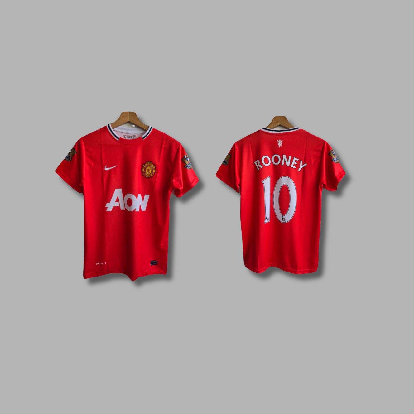 United 2011/12 home Rooney half sleeve - P740 Jersey Kada