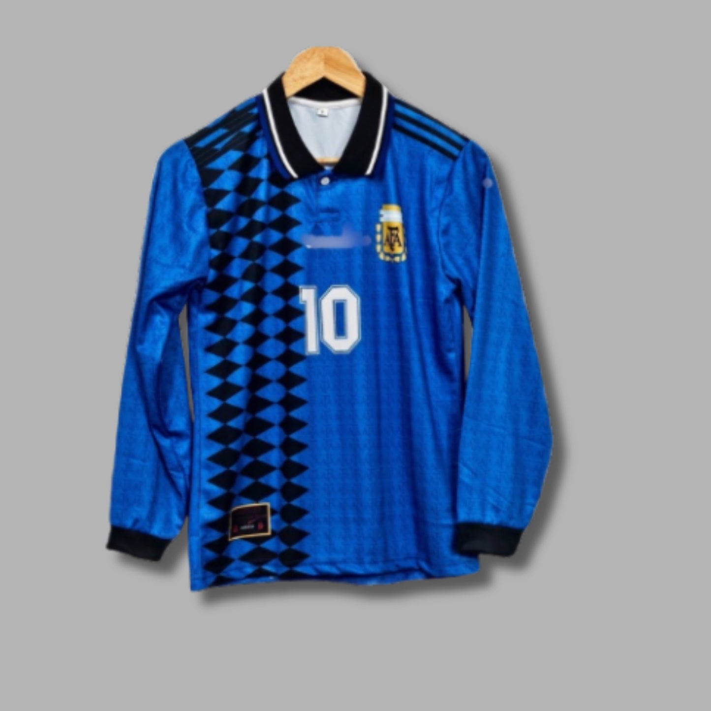 Argentina 1994 Away kit Maradona Full sleeve - P93 -  Jersey Kada