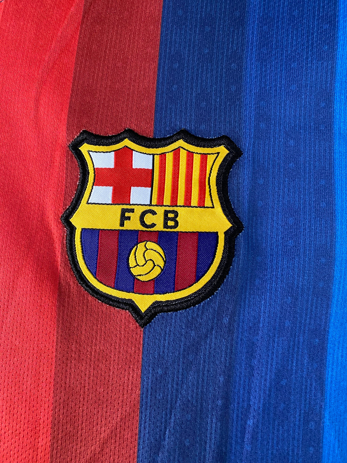 Pedri Barcelona 2026-27 Home kit embroidery half sleeve - P2551 | Jersey Kada