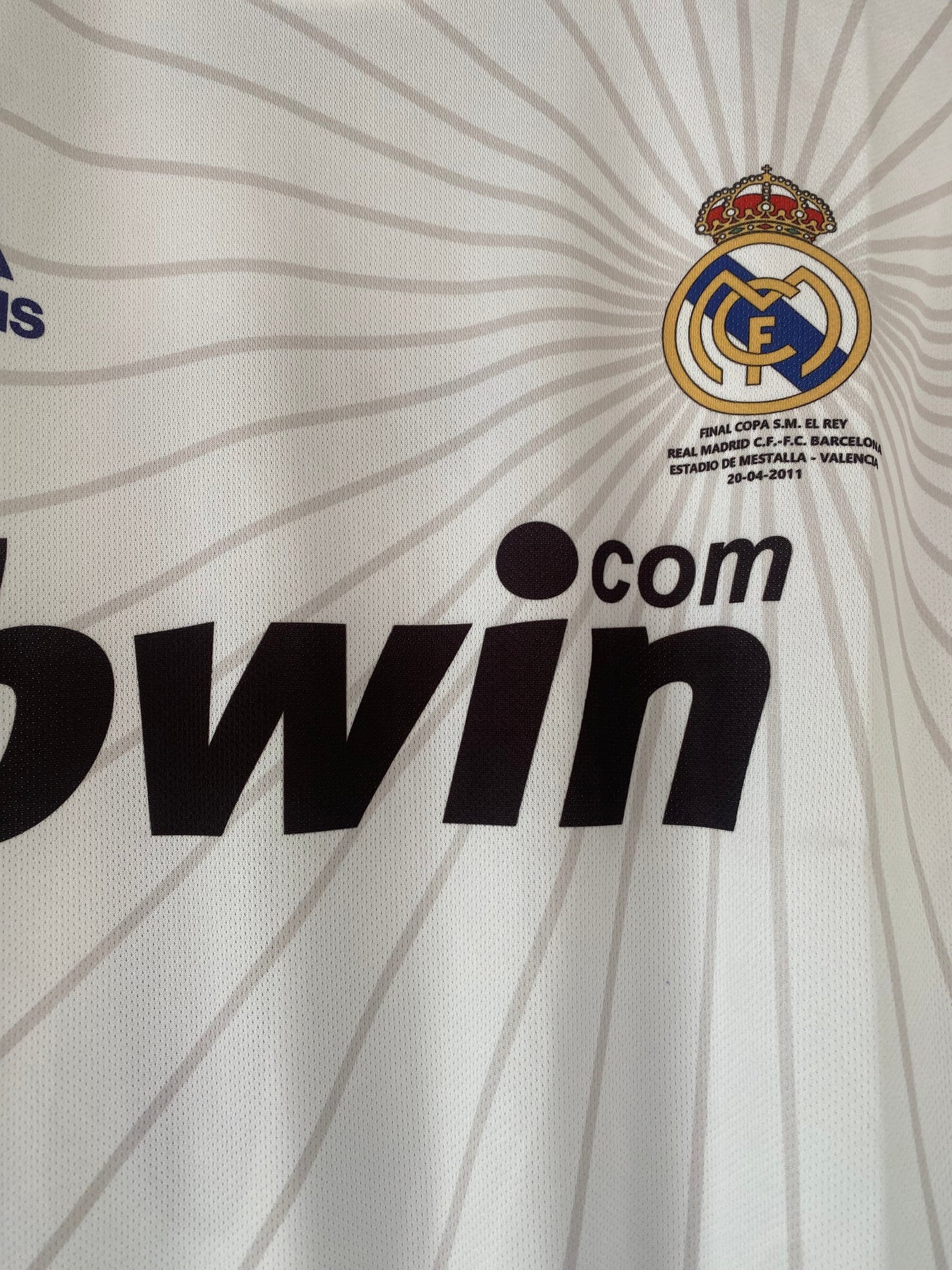 Ronaldo Real Madrid 2011-12 Home Half Sleeve Sublimation - P2273 | Jersey Kada