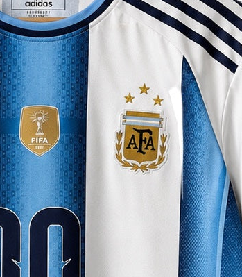 Argentina Messi Worldcup 2026 Five Sleeve Embroidery-P2057 | Jersey Kada
