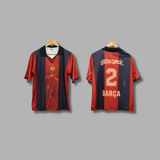 Fc Barcelona Travis cott Special Edition Kit Five Sleeve -