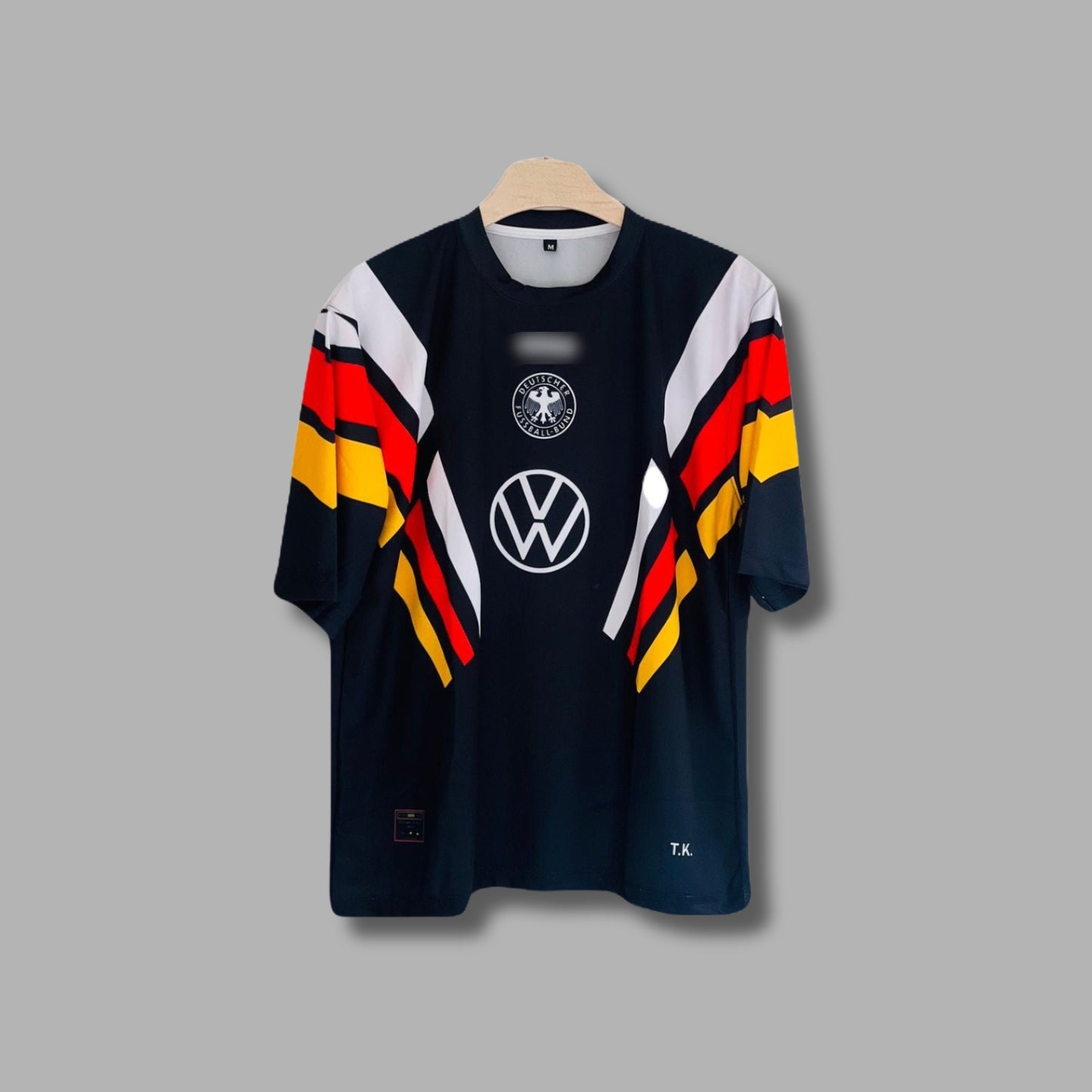 Germany 1996 Away jersey Five sleeve Beckenbauer P2 - Jersey Kada