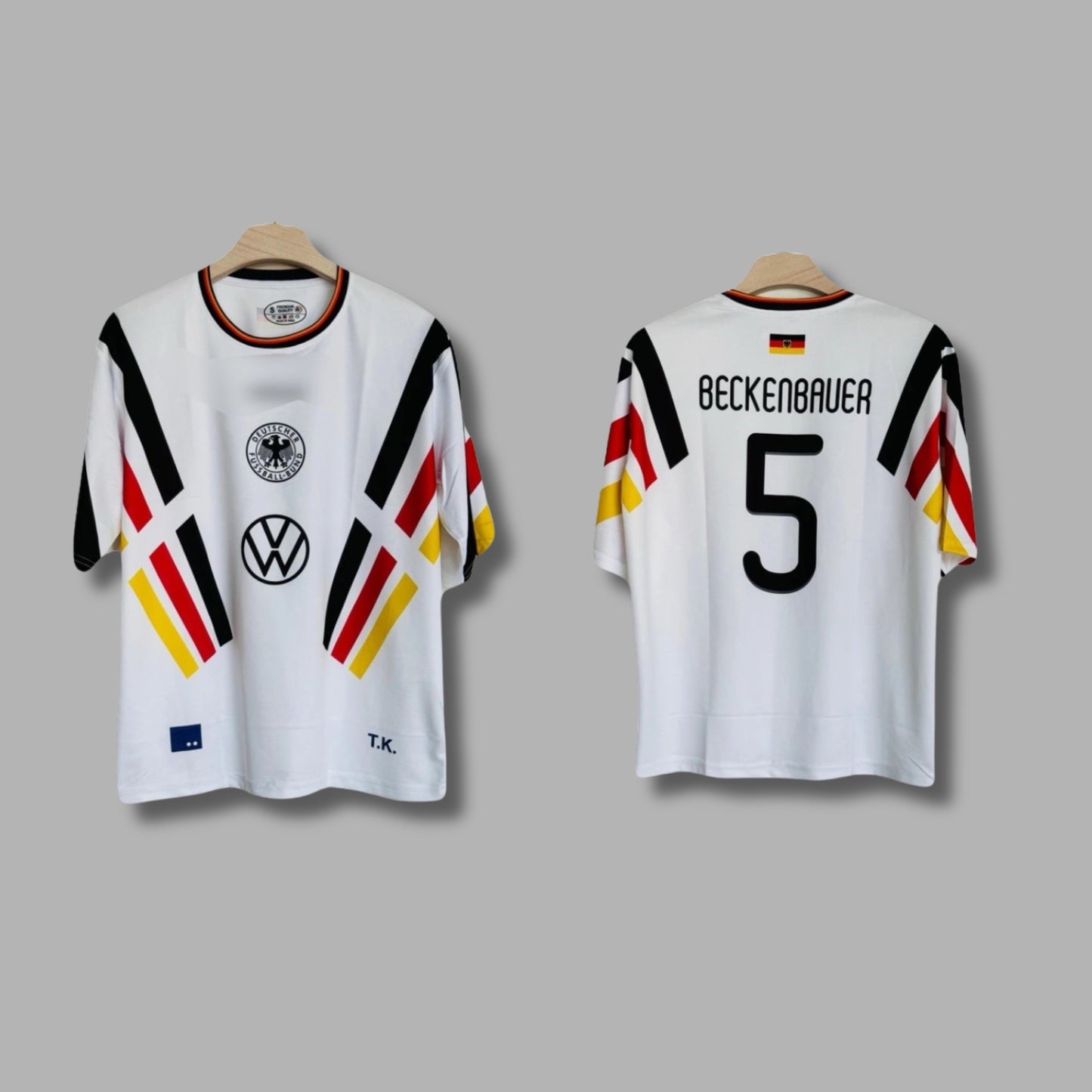Germany 1996 HOME jersey Five sleeve Beckenbauer - P162 - Jersey Kada