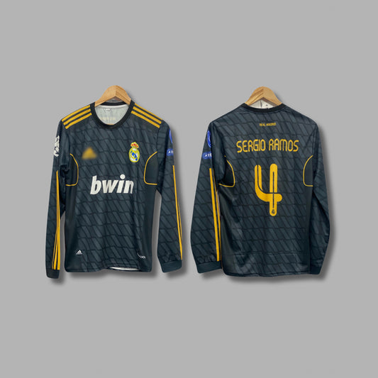 Real Madrid 2011-12 Away kit S.Ramos Full sleeve - P650 Jersey - Kada