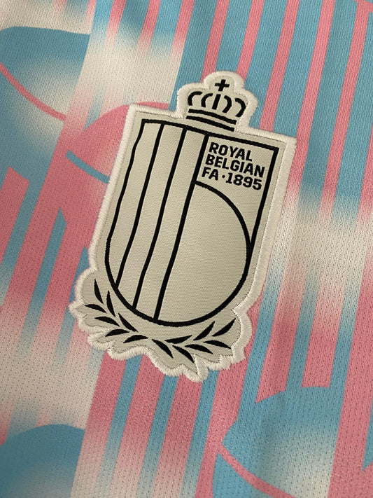 Belgium 2026 WorldCup De Bruyne Away Half Sleeve Embroidery P1934 | Jersey Kada