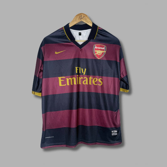 Arsenal 2007-08 Third Kit Fabregas Five Sleeve -  Jersey Kada
