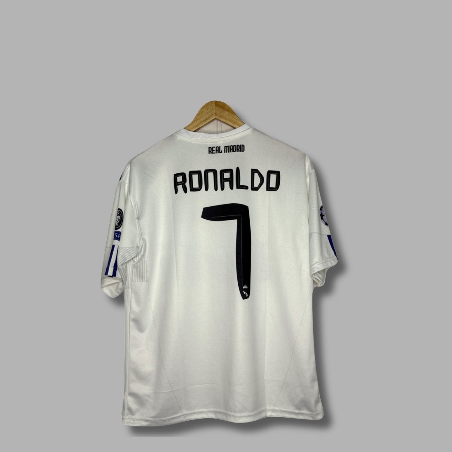 Real Madrid 2010-11 Home Kit Ronaldo Five Sleeve P1025 Sublimation  | Jersey Kada