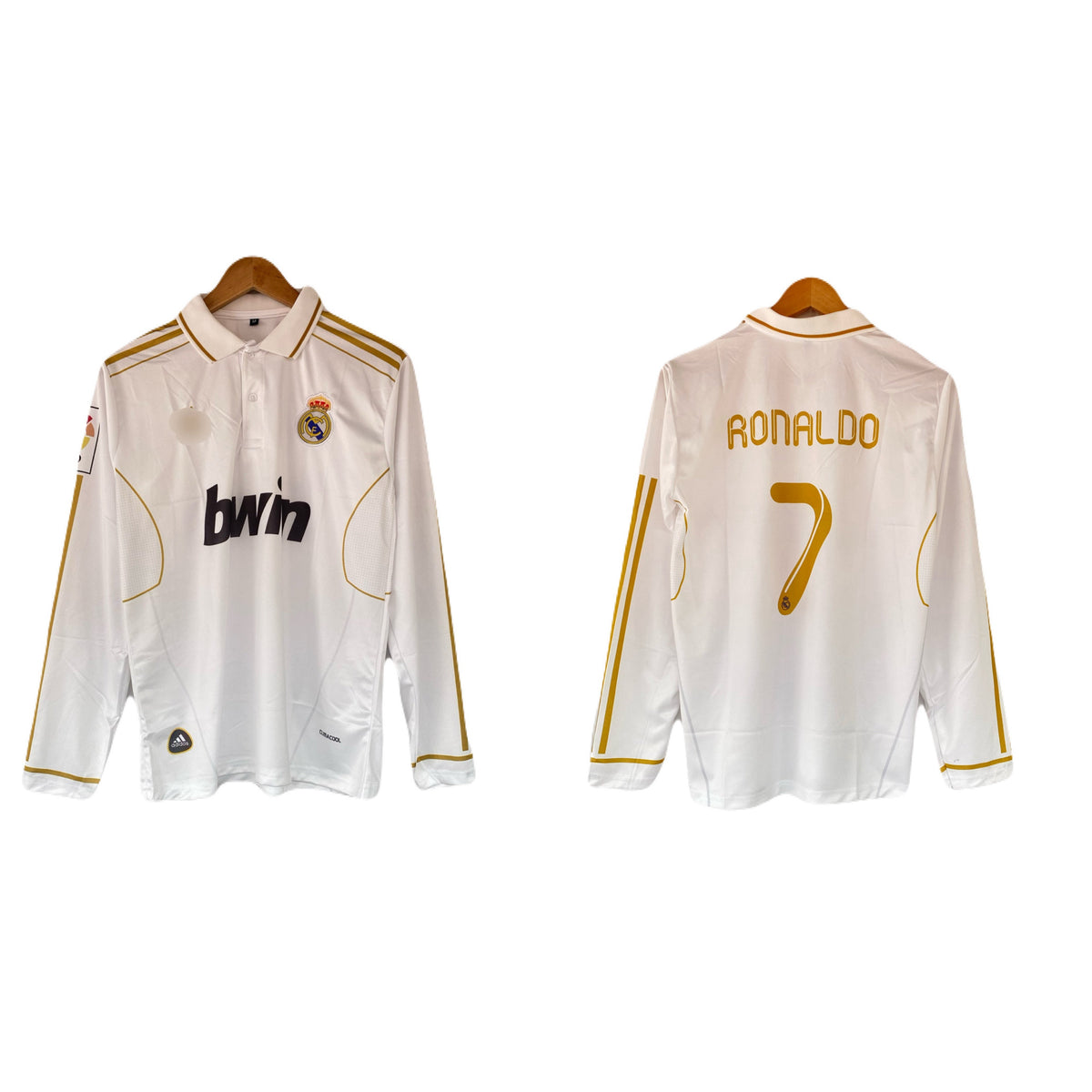 Ronaldo Real Madrid full sleeve  Collar Embroidery Jersey | Jersey Kada