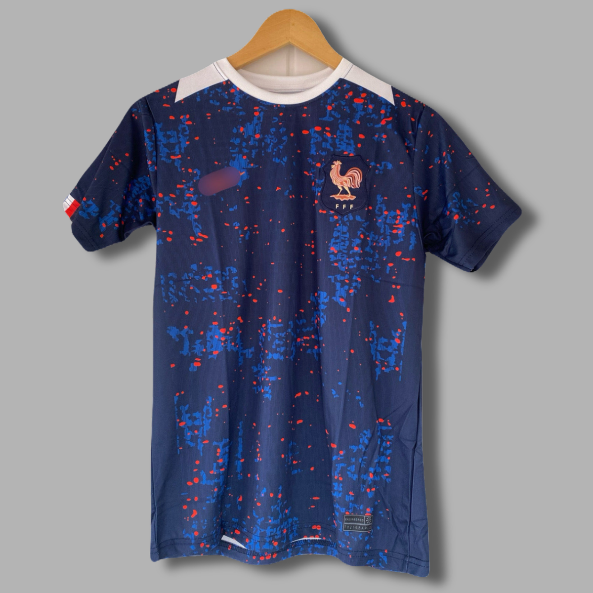 Mbappe France training Half Sleeve embroidery jersey - P2083 | Jersey Kada