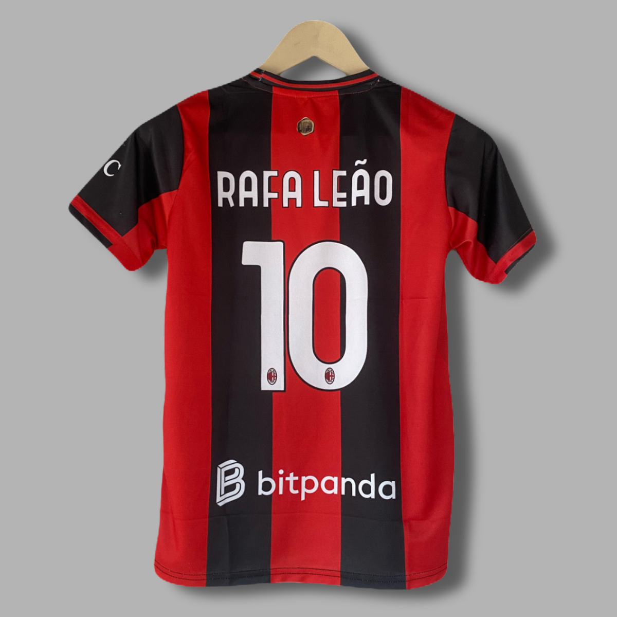 Rafaleao Ac Milan new season home kit Half sleeve embroidery jersey - P2144 | Jersey Kada