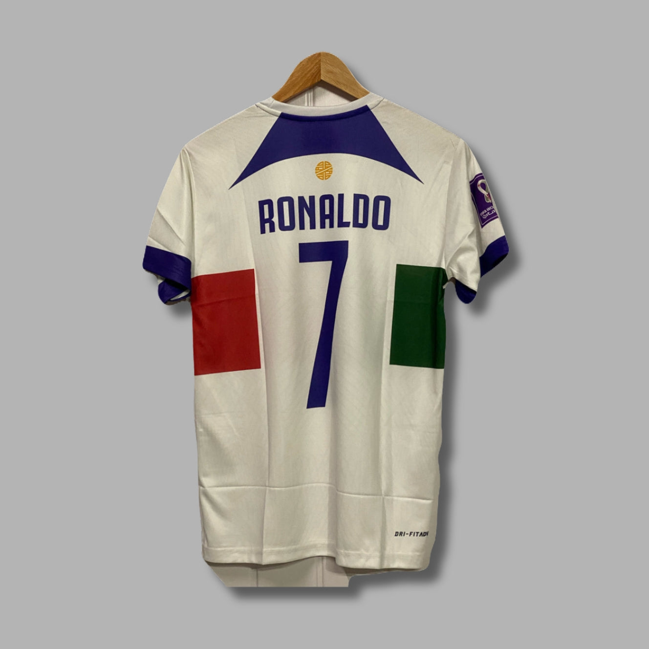Portugal 2022 Away Ronaldo Half Sleeve Embroidery P208 | Jersey Kada