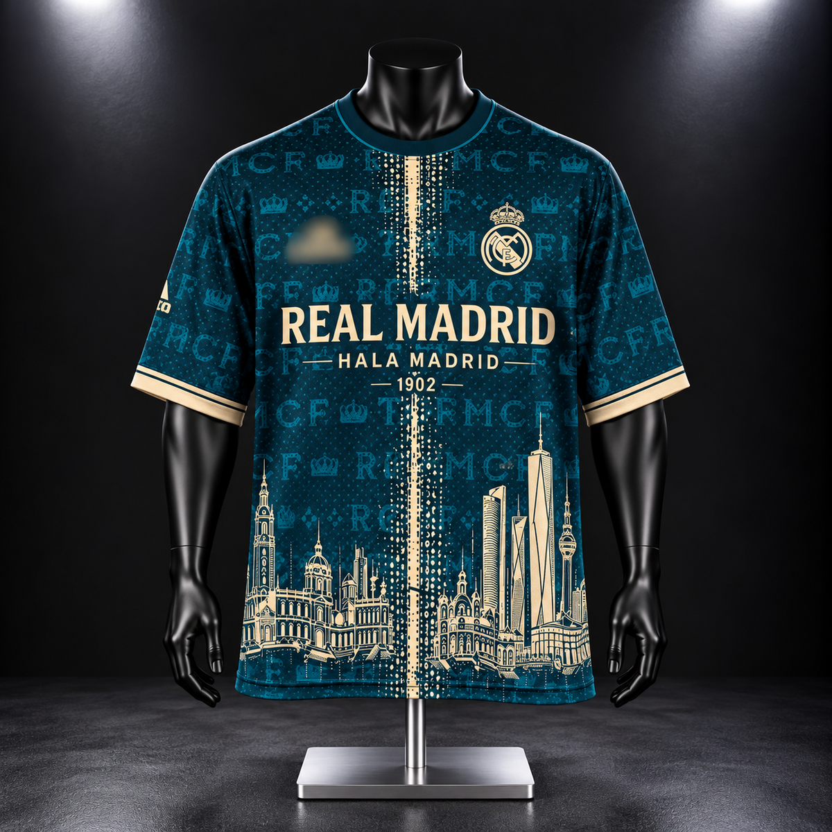 Mbappe Real Madrid Five Sleeve sublimation Jersey - P2587 | Jersey Kada