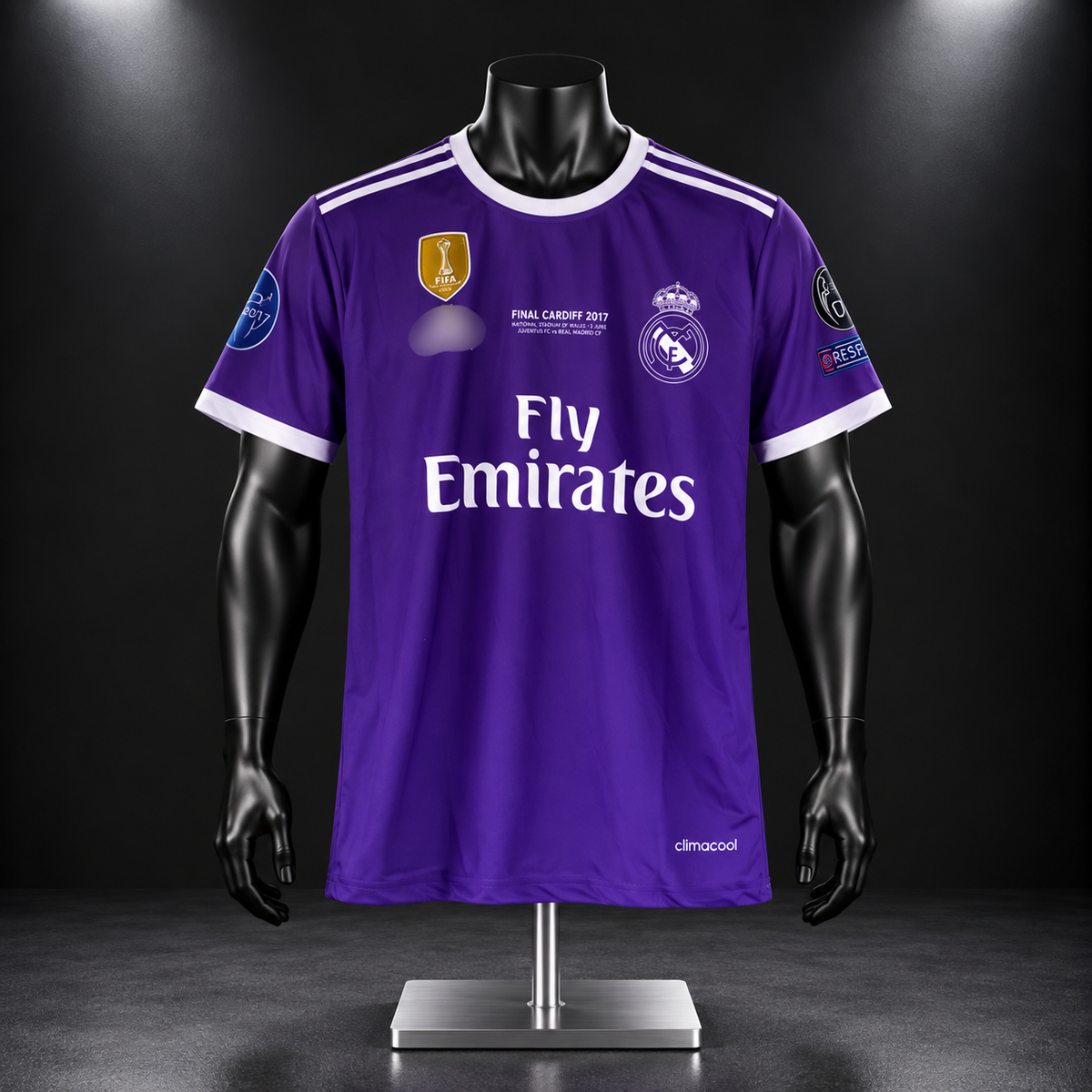 Ronaldo Real Madrid 2017 Away Half Sleeve Sublimation- P1882 | Jersey Kada