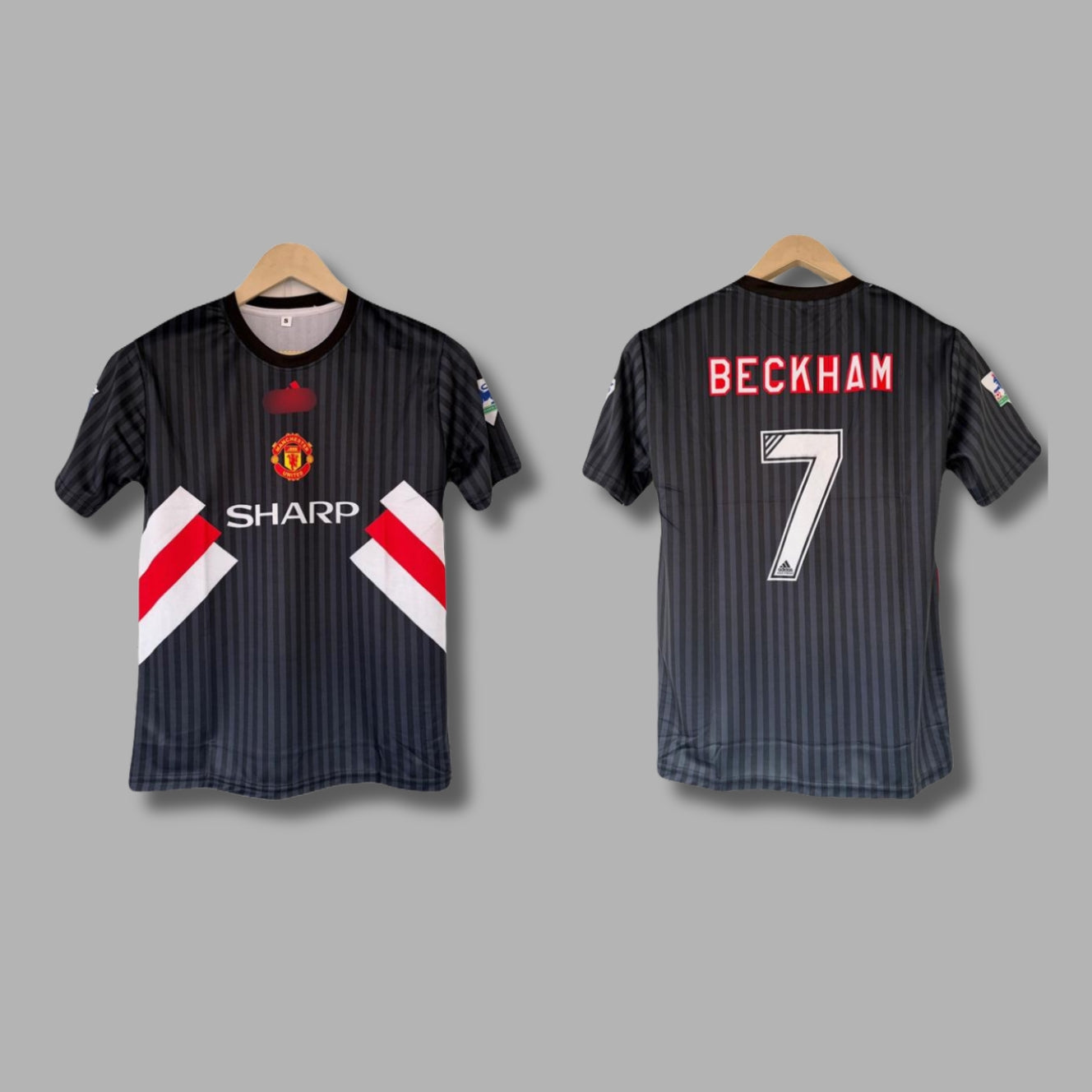Man United 2000/2001 Beckham Half Sleeve Sublimation P1599 | Jersey Kada