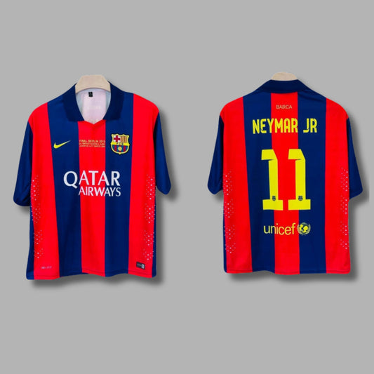 Barcelona Neymar 2015 Final Edition  Five sleeve Collar sublimation | Jersey Kada