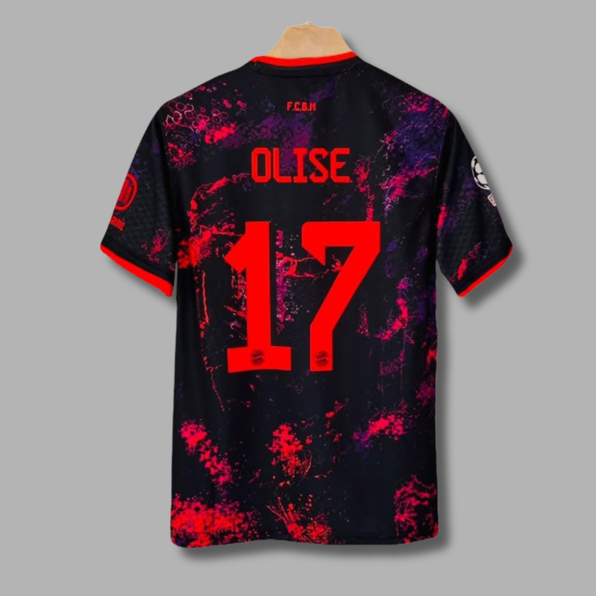 Olise Bayern Third 2026/27 Half Sleeve sublimation jersey - P2568 | Jersey Kada