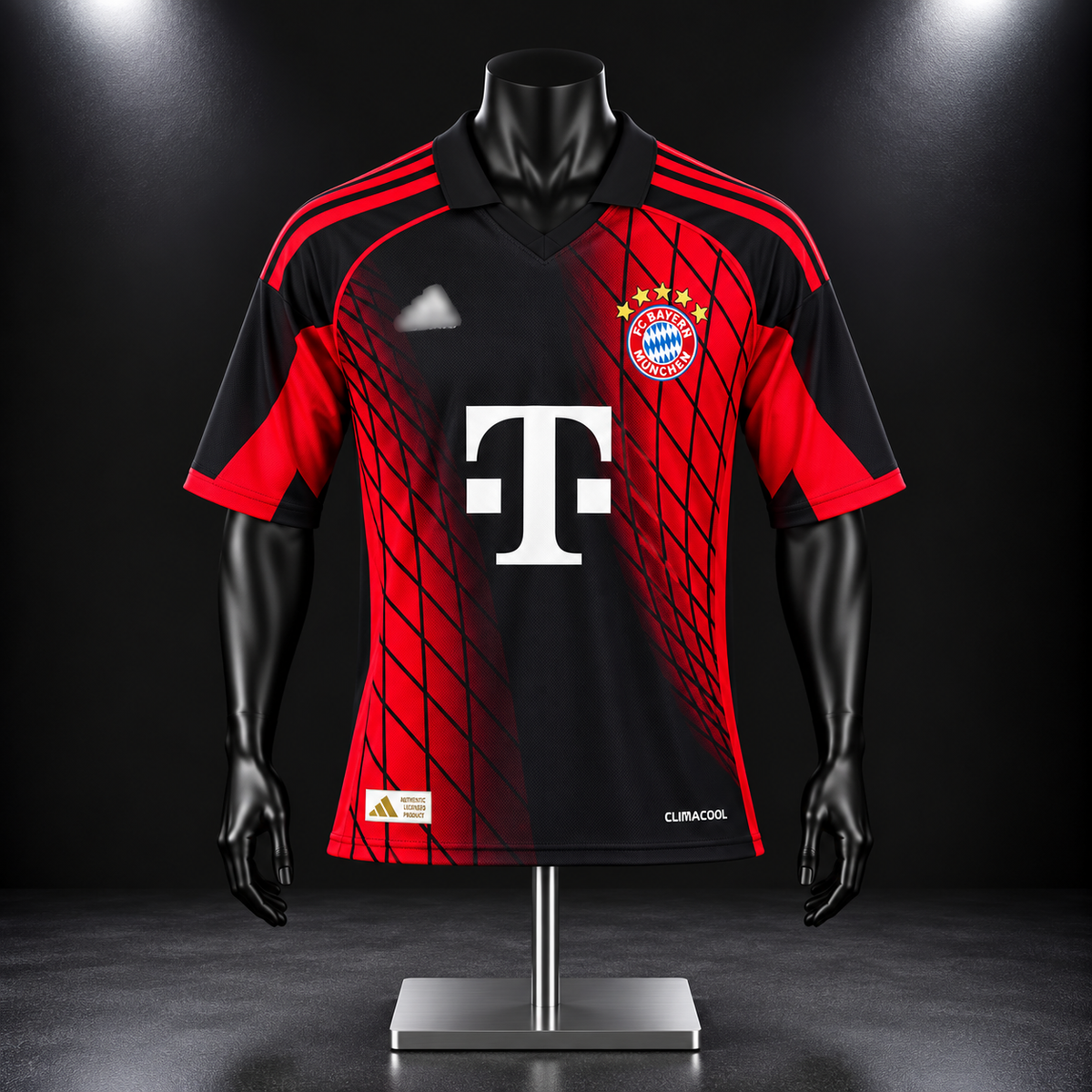 Olise Bayern Five sleeve Collar Sublimation jersey - P2754 | Jersey Kada