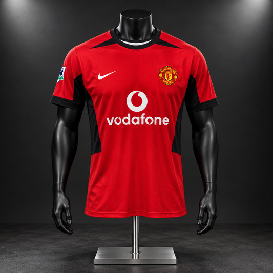 Man United 2002-03 Beckham Home Half Sleeve Embroidery P-1812 | Jersey Kada