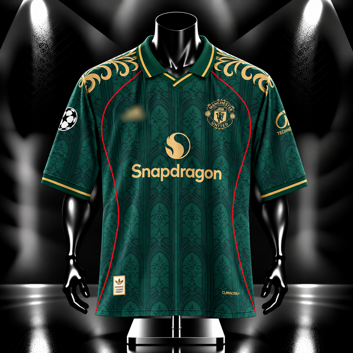 Bruno Fernandes Manchester United special kit  Five sleeve Collar Sublimation - P2542 | Jersey Kada