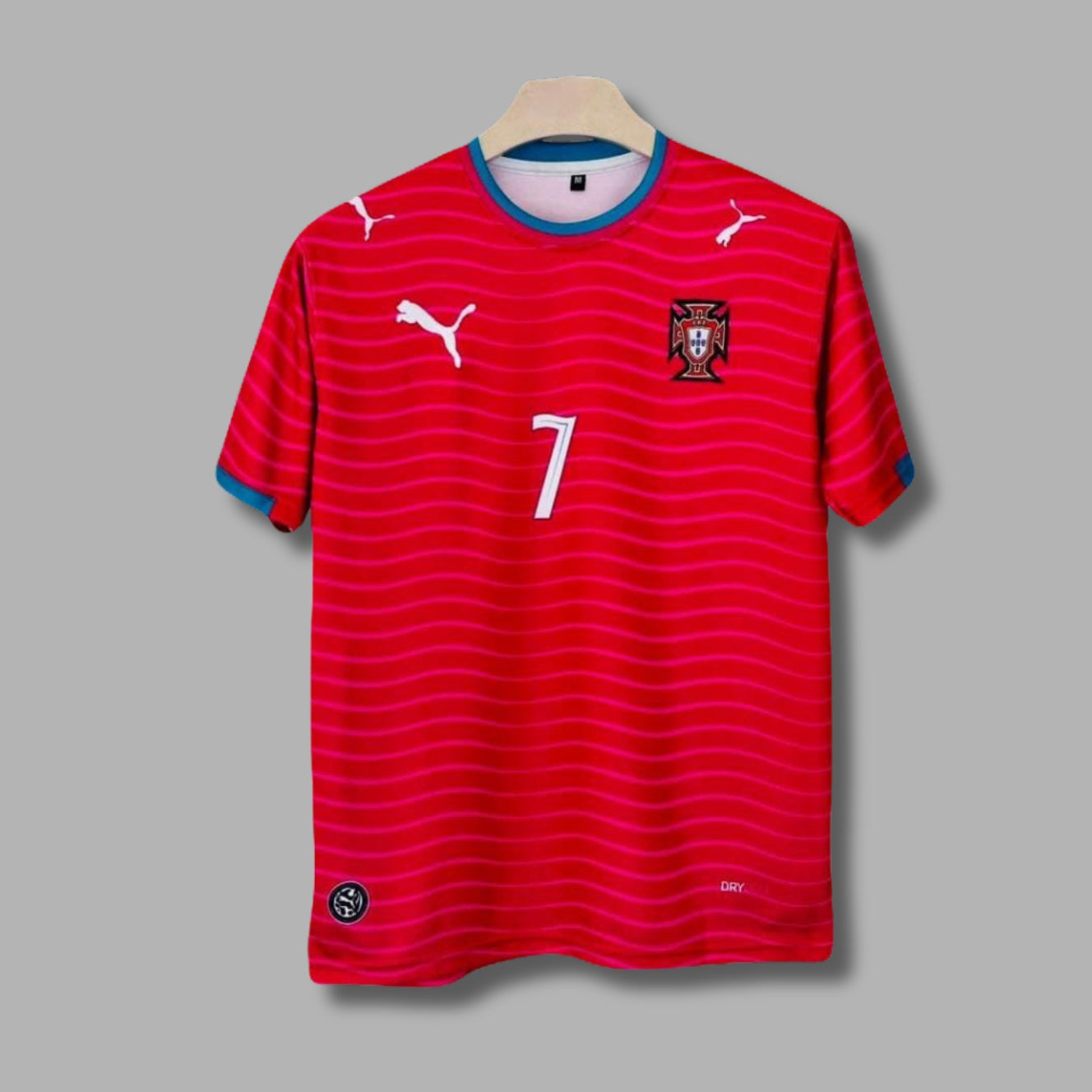 Portugal 2026 WorldCup Ronaldo Half Sleeve Embroidery -P2058 | Jersey Kada