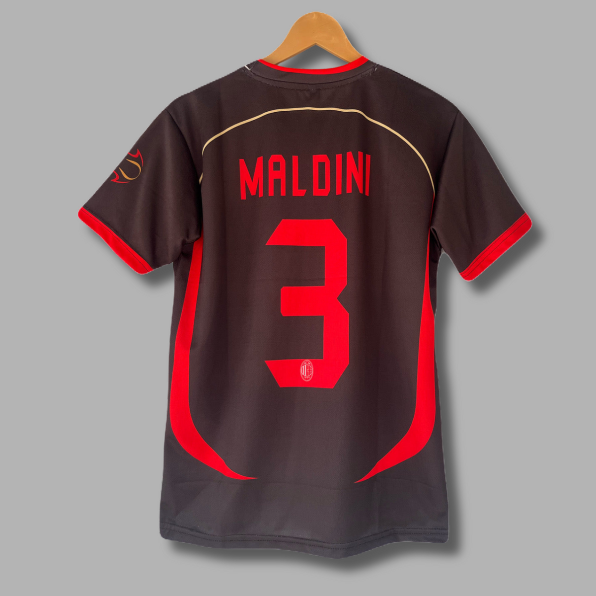 Ac Milan 2007 third kit Maldini Half Sleeve Sublimation - P13 | Jersey Kada