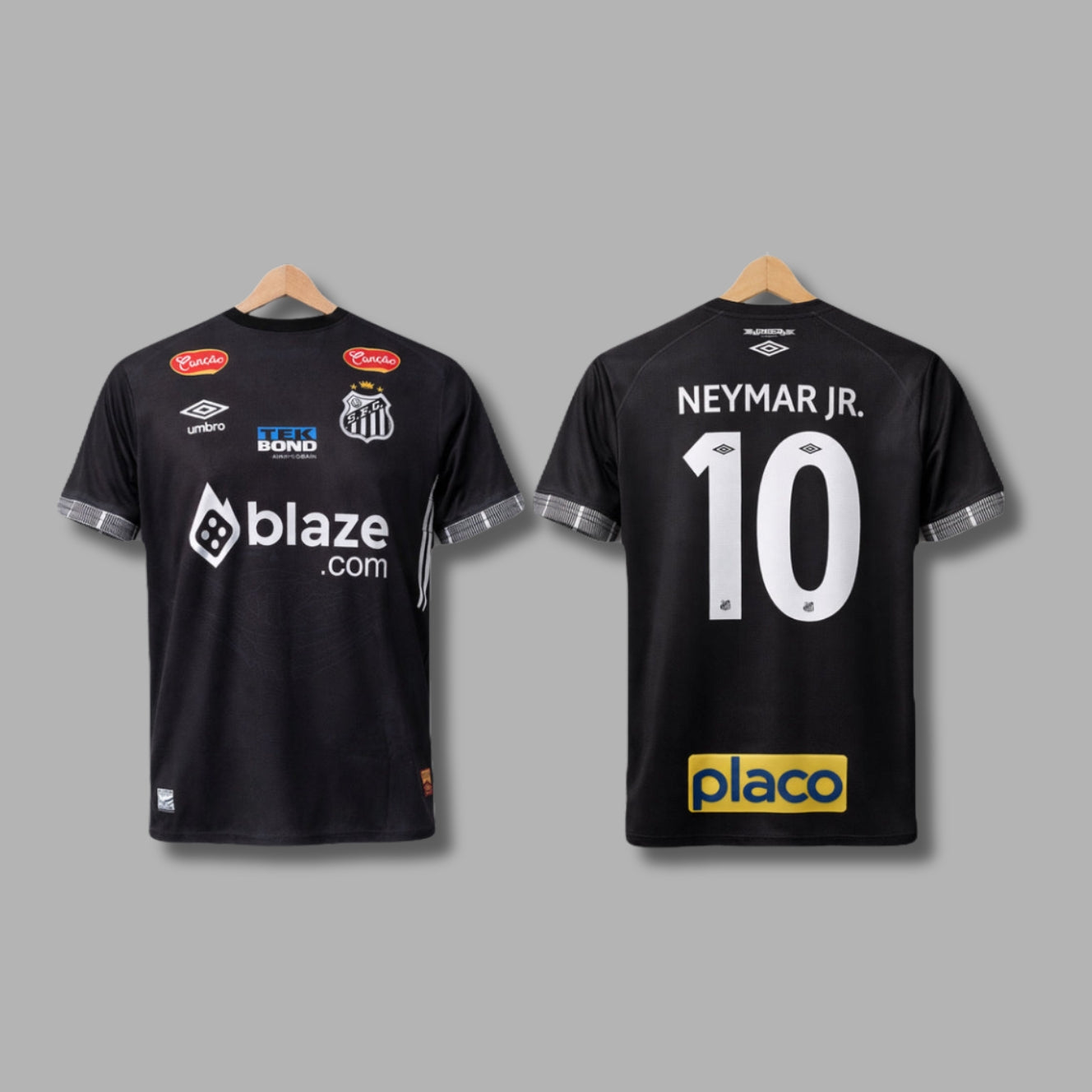 Santos fc 2025/26 third kit Neymar Half Sleeve Embroidery p1312 | Jersey Kada