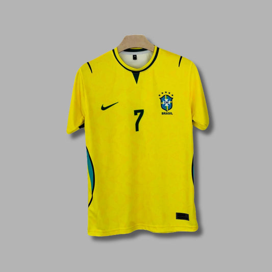 Brazil 2026 WorldCup Home kit Vinicius jr Half Sleeve Sublimation | Jersey Kada