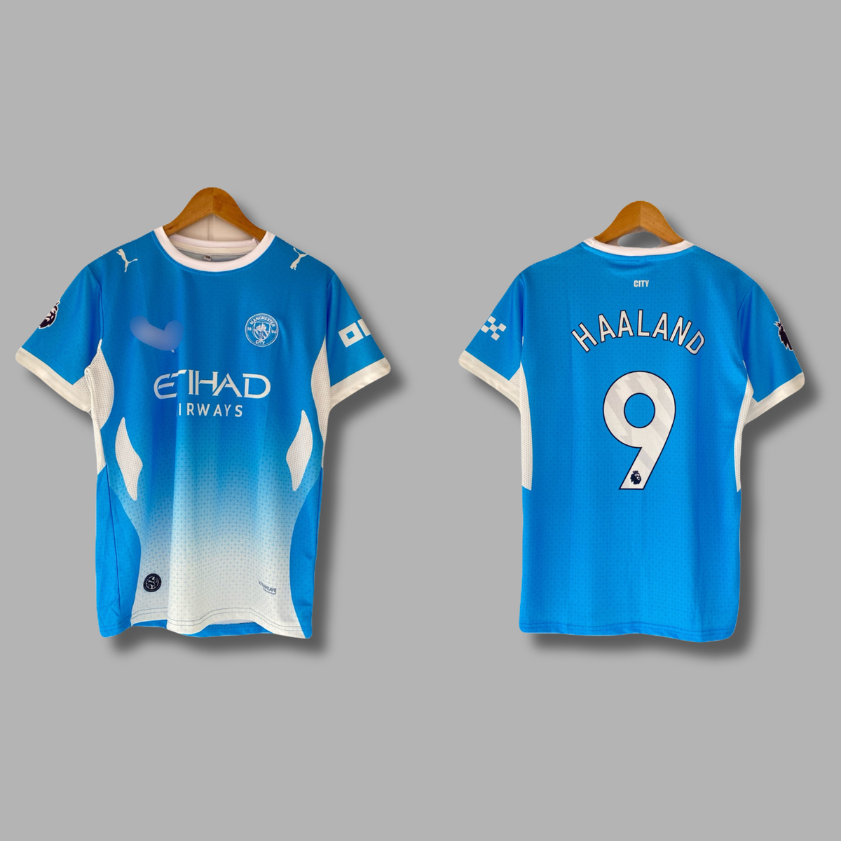 Haaland Manchester City 2026-27  Home embroidery half sleeve jersey | Jersey Kada