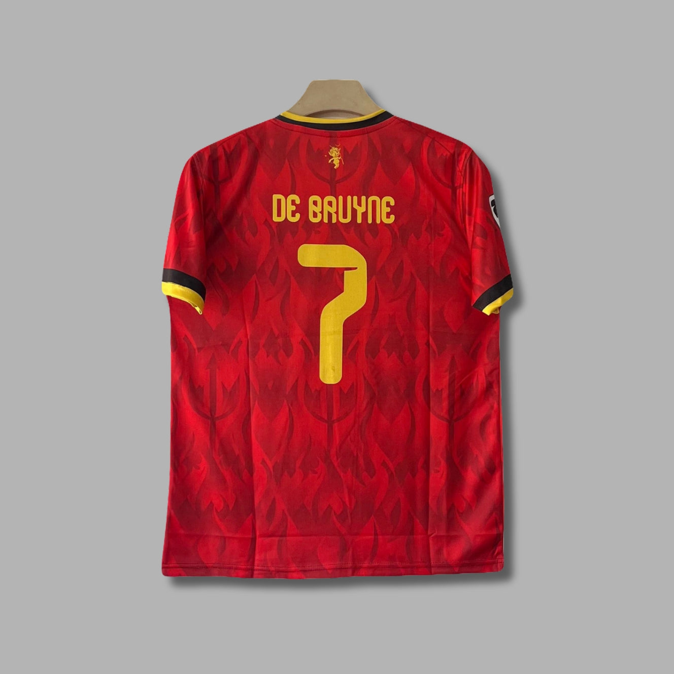 Belgium 2026 De Bruyne World Cup Half Sleeve Embroidery |P1845 Jersey Kada