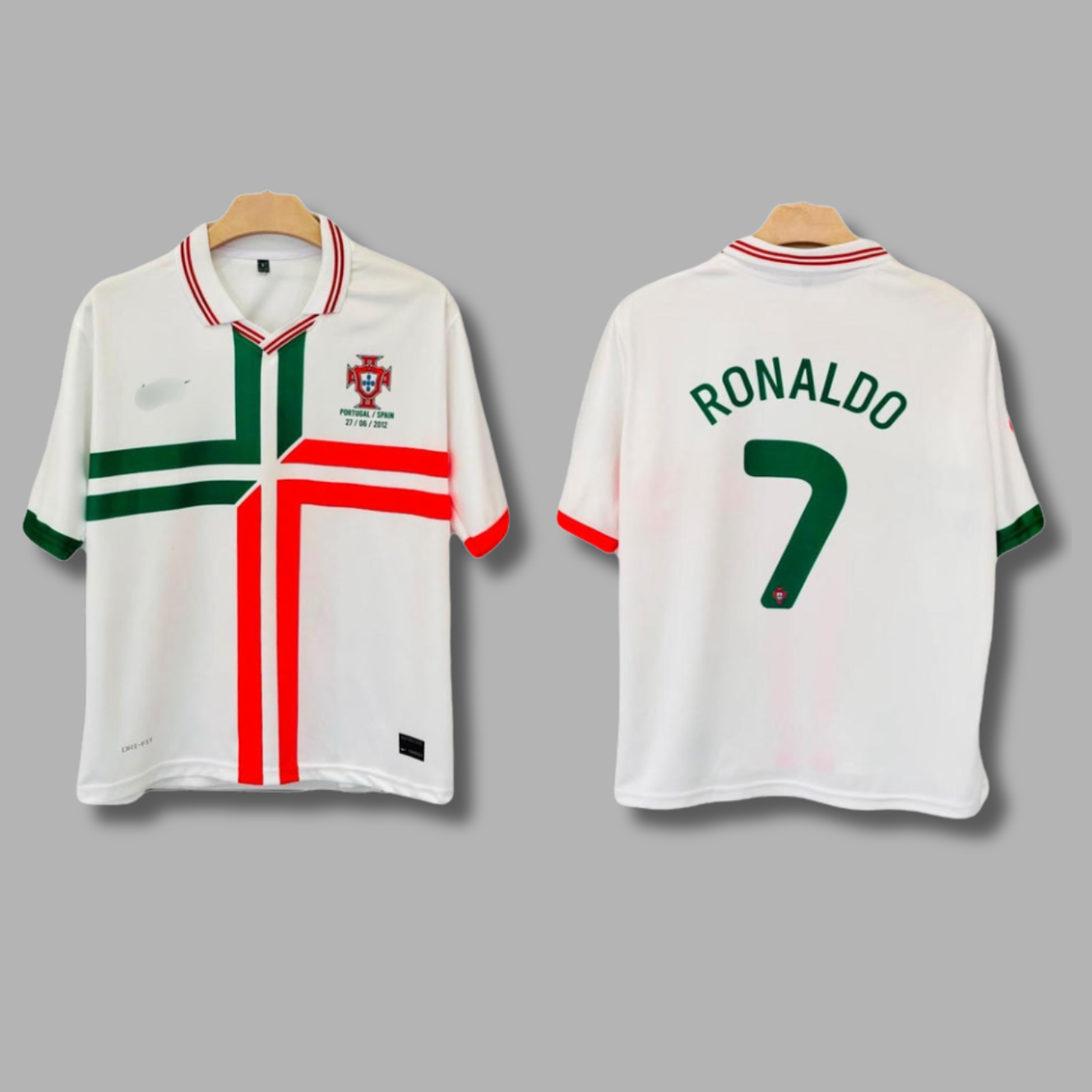 Ronaldo Portugal Five Sleeve Collar Sublimation - P2360 | Jersey Kada