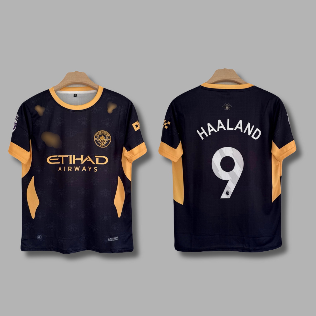 Haaland Manchester City 2026/27 Away kit Half Sleeve embroidery jersey - P2607| Jersey Kada