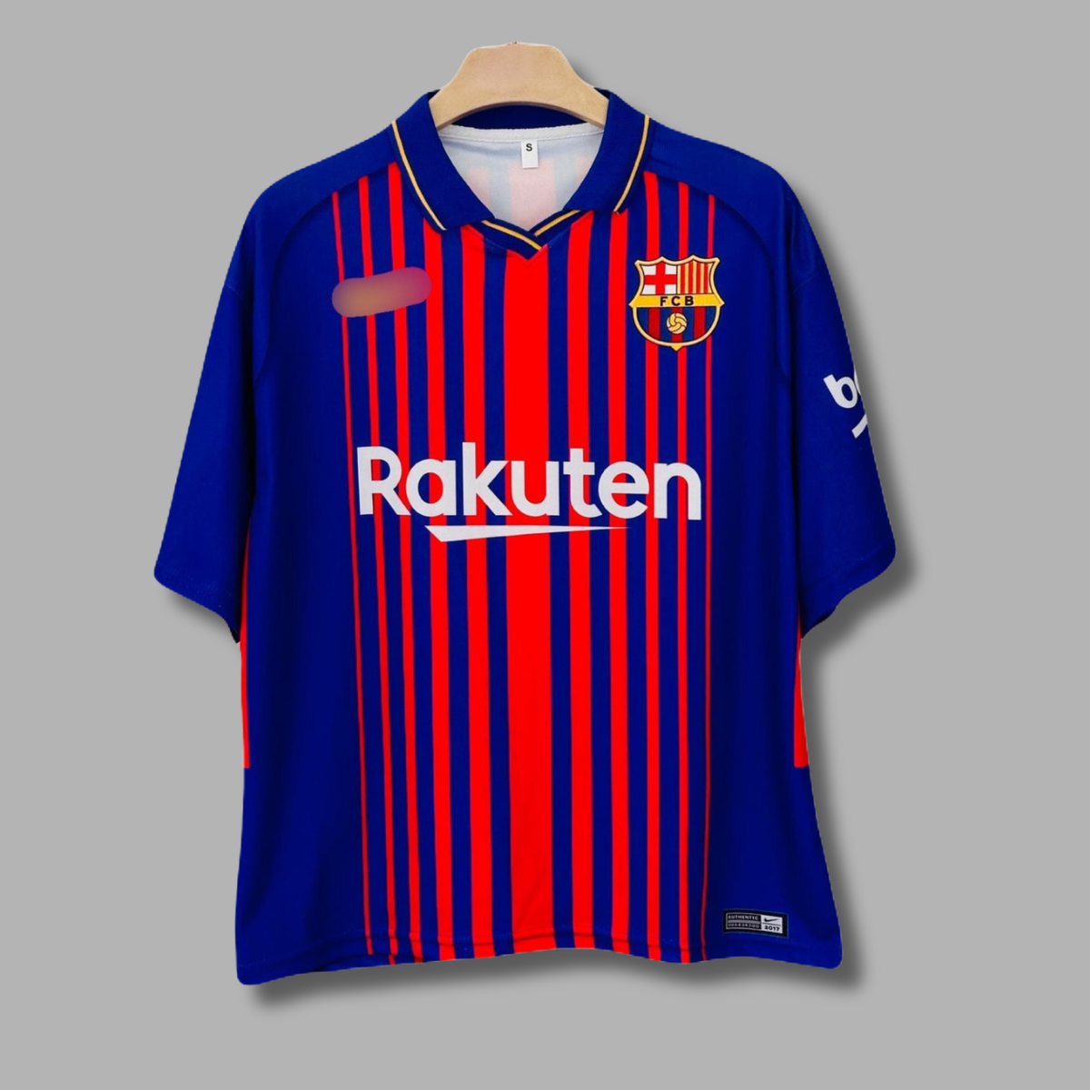 Messi Barcelona  Jersey Five Sleeve collar Sublimation | Jersey Kada