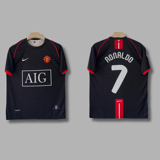 Man United 2008 Ronaldo Away Half Sleeve Embroidery | Jersey Kada