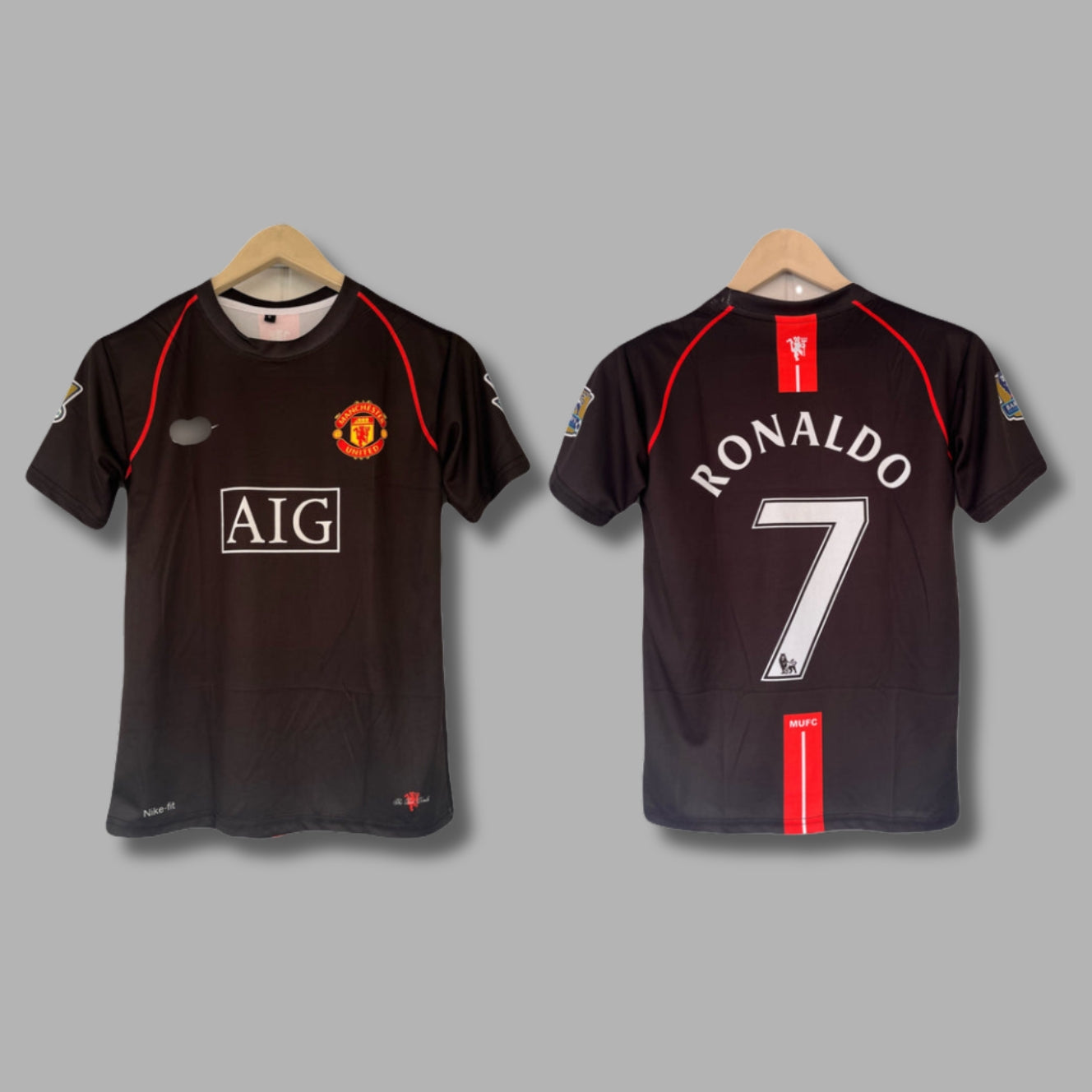 Man United 2007/08 Ronaldo Half Sleeve Sublimation - P2128 | Jersey Kada