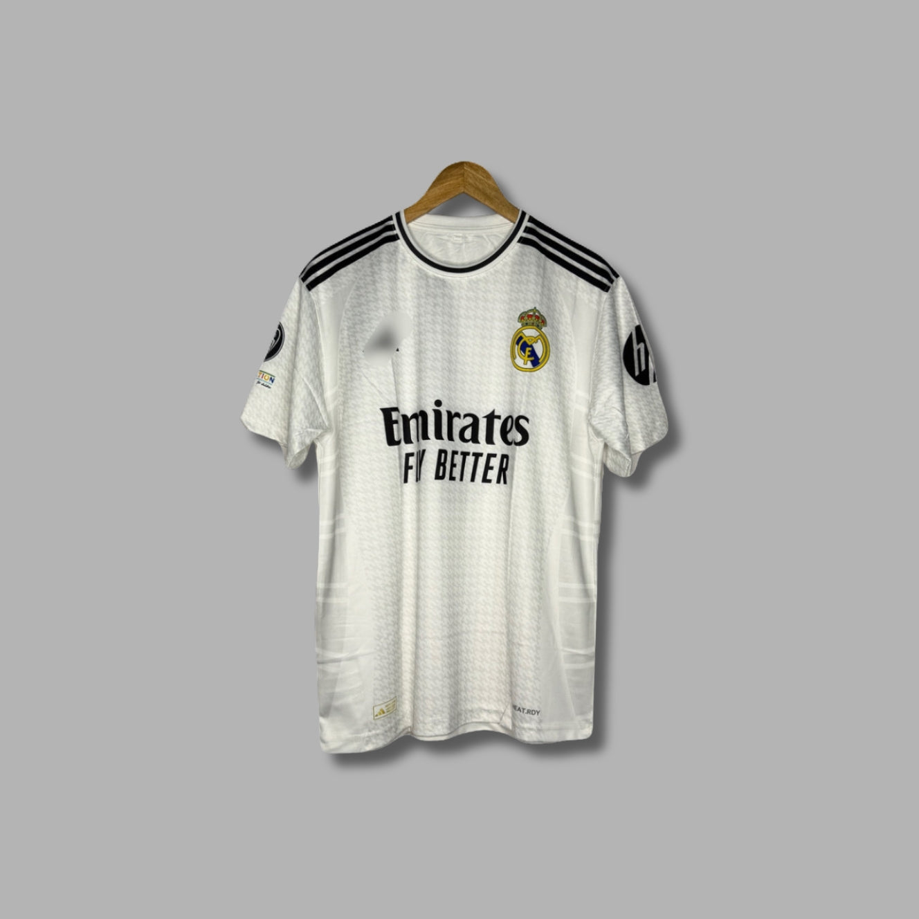 Real Madrid 2024-25 Home Kit Vini Jr Half sleeve Sublimation - P614 | Jersey Kada