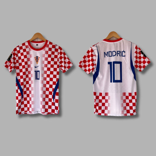 Croatia 2026 World cup Modric Half Sleeve Sublimation P1485| Jersey Kada
