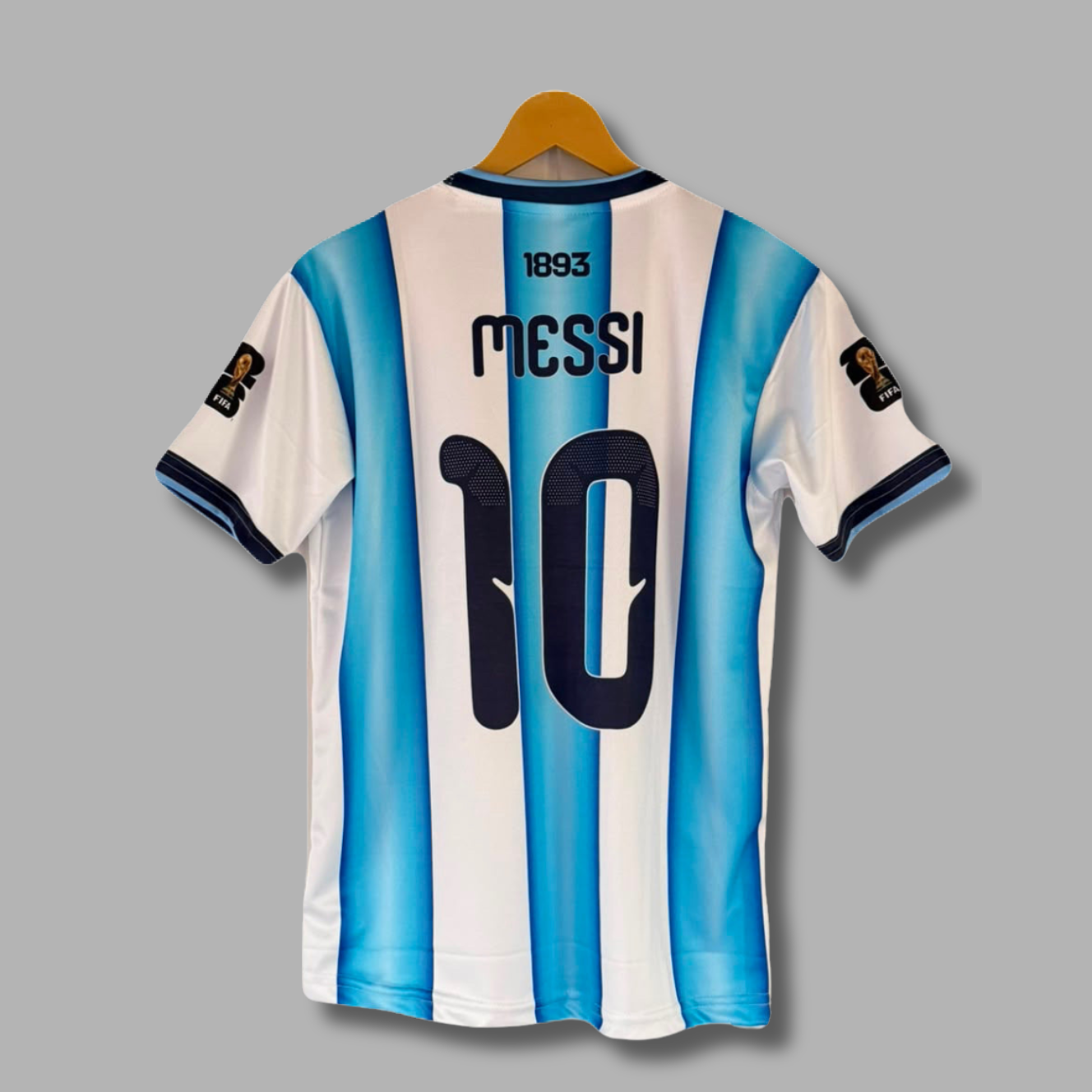 Messi Argentina 2026 World Cup Home Half Sleeve Embroidery - P2375 | Jersey Kada