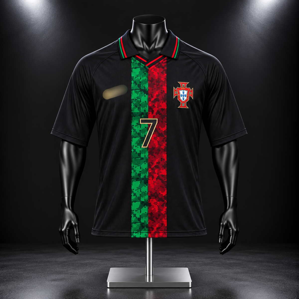 Portugal Plain Five sleeve Collar Sublimation jersey - P2755 | Jersey Kada
