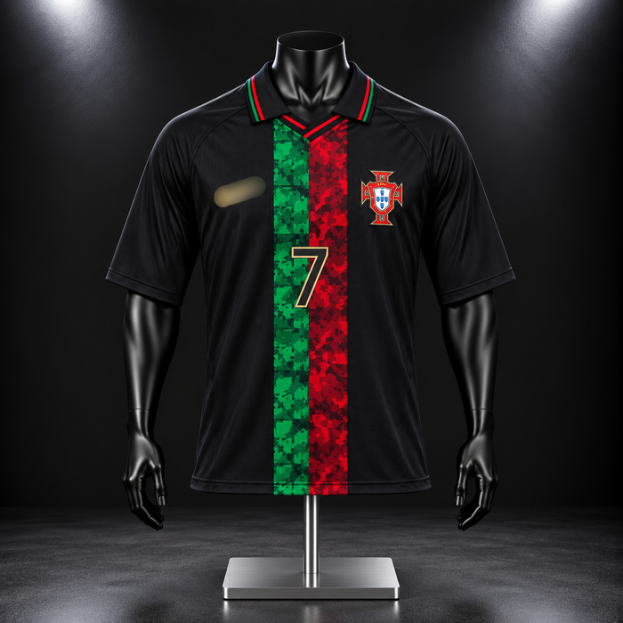 Portugal Plain Five sleeve Collar Sublimation jersey - P2755 | Jersey Kada