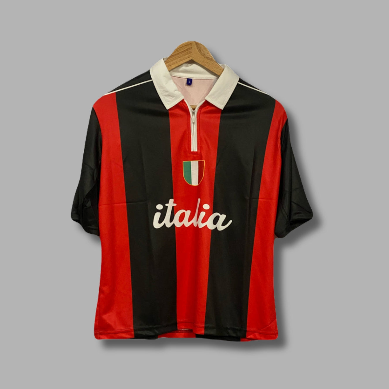 Italy Special Edition Five Sleeve Collar Zip P223 | Jersey Kada