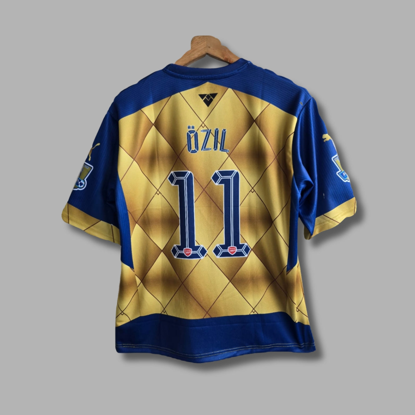 Arsenal 2015-16 Away kit Ozil Five Sleeve Sublimation -P487 | Jersey Kada