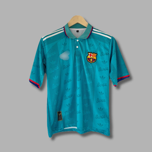 Barcelona 1995-1997 Concept kit Edition ineasta Jersey Five Sleeve Collar Embroidery | Jersey Kada