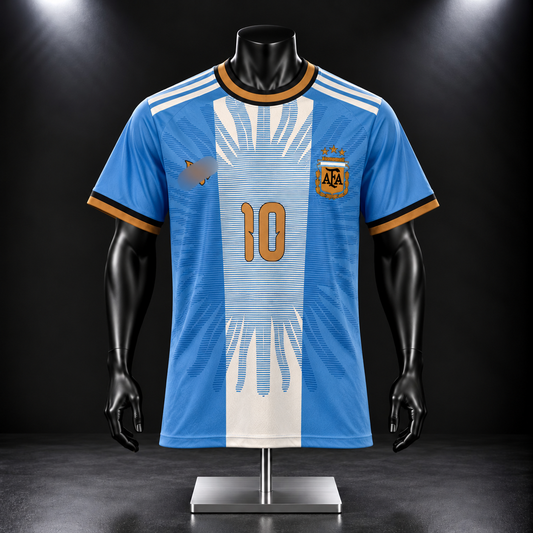Messi Argentina 2026 Last Match Embroidery Kit - P2602 | Jersey Kada