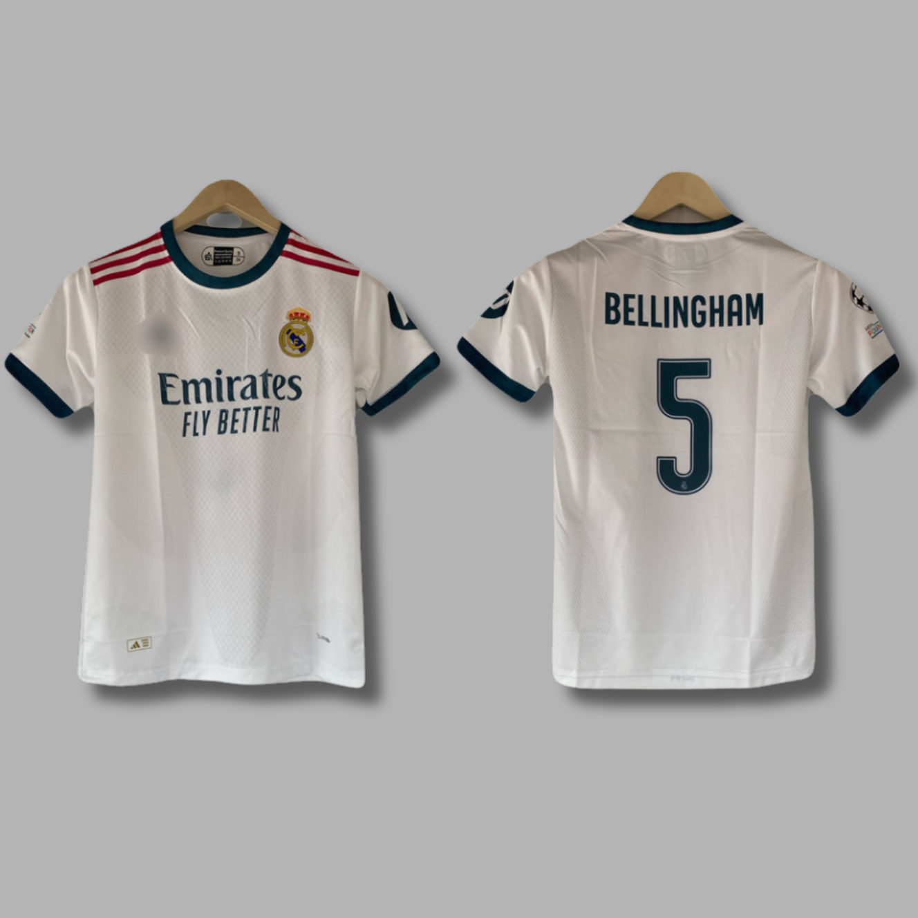 Bellingham Real Madrid 2026-27 Home Half Sleeve Embroidery- P2339 | Jersey Kada